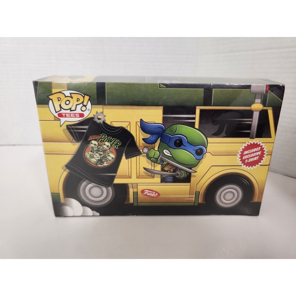 Sealed Funko Pop Tees Teenage Mutant Ninja Turtles T-Shirt‎ Size Large
